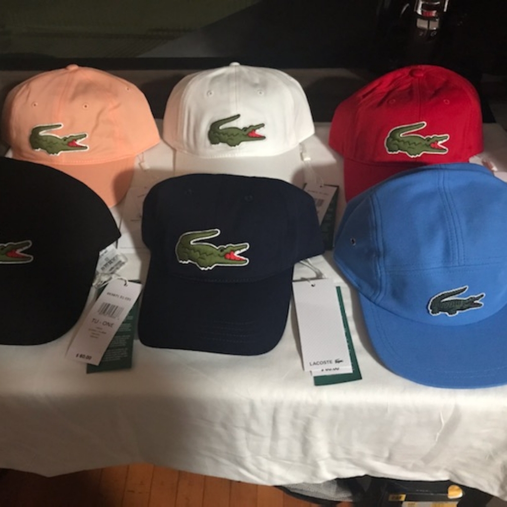 BRAND NEW LACOSTE HATS WITH TAGS!!!!